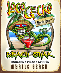 Loco Gecko Beach Shak Logo